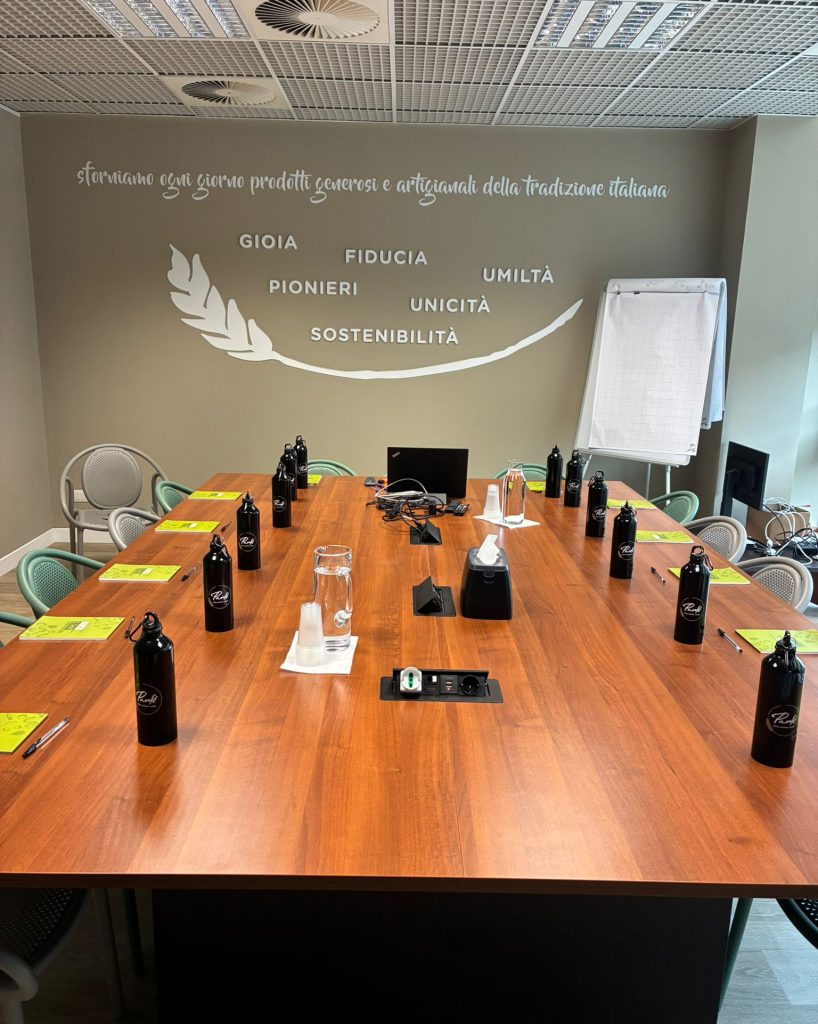 Percorso Talenti Programma Panfé - Tavolo con parte teorica del programma